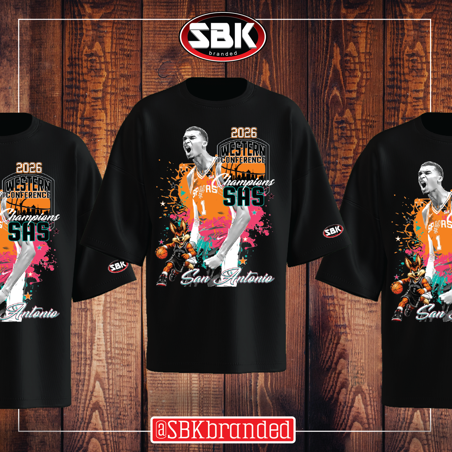 San Antonio Western Conference Art 2026 T-Shirt