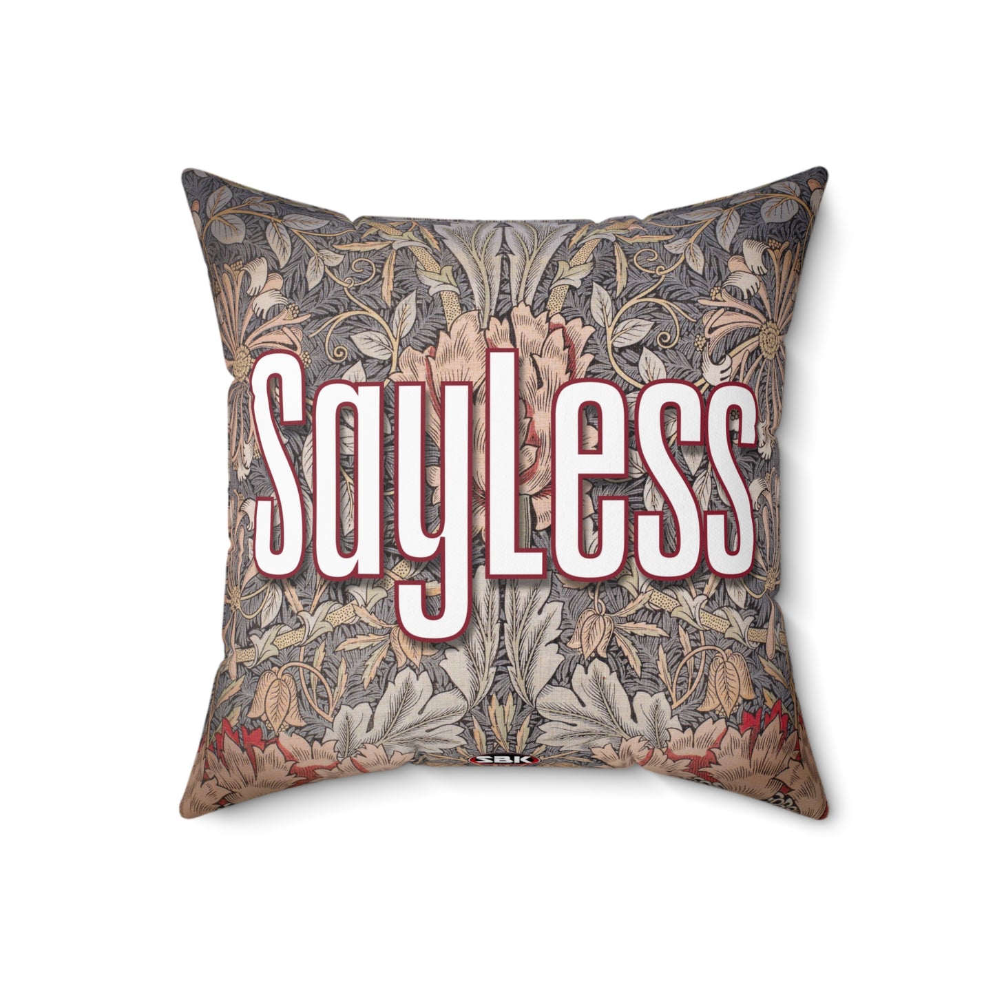 SayLess 18" Decorative Square Pillow