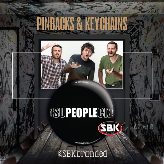 People Suck Pinback Photo Button